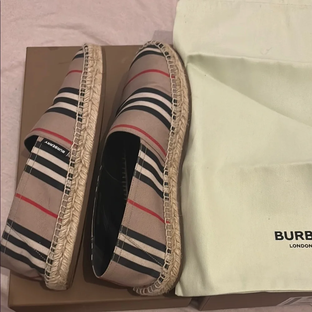 Burberry Striped Espadrilles - Picture 4 of 5
